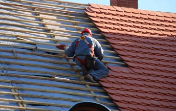 roof tiles Little Thornage, Norfolk